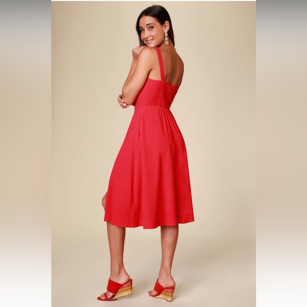 Sleeveless Midi Dress